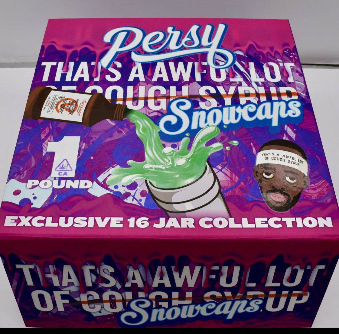 🇺🇸PERSY JARS SNOW CAPS🇺🇸